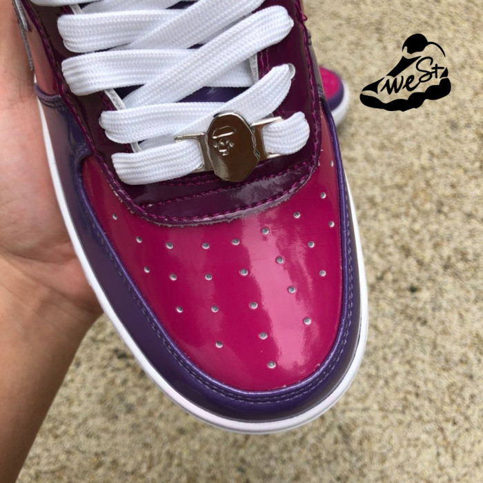 A Bathing Ape Bape Sta Low Color Camo Combo Purple