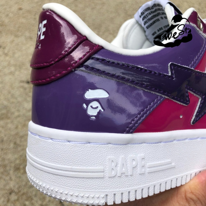 A Bathing Ape Bape Sta Low Color Camo Combo Purple