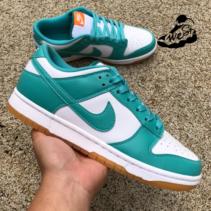 Nike Dunk Low White Turquoise