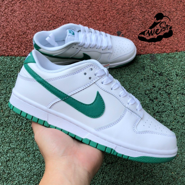 Nike Dunk Low White Green Noise 