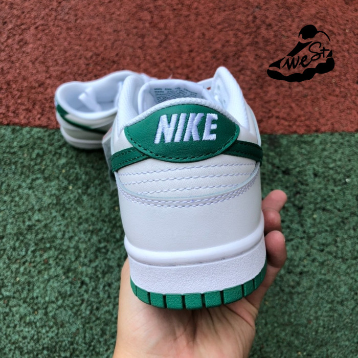 Nike Dunk Low White Green Noise 