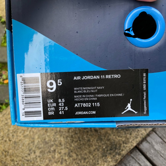 Jordan 11 Bleu Nuit