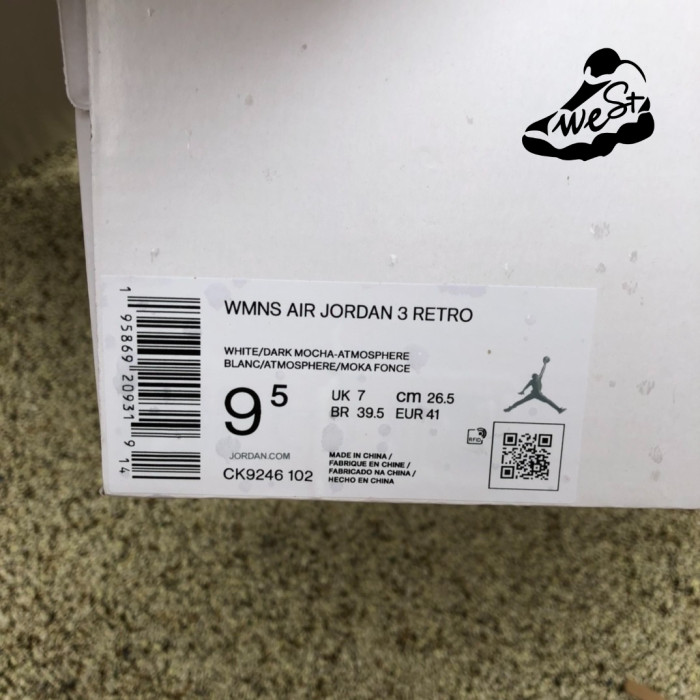 Jordan 3 WMNS “Atmosphere”