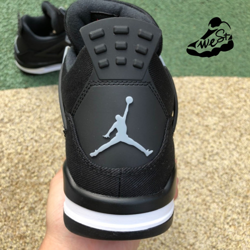 Jordan 4 “Black Canvas”