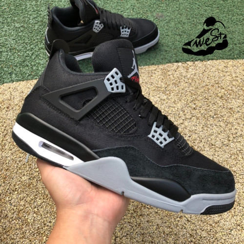 Jordan 4 “Black Canvas”