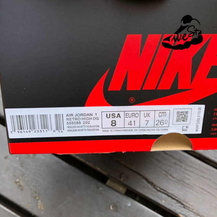 Jordan 1 Retro High OG Heirloom