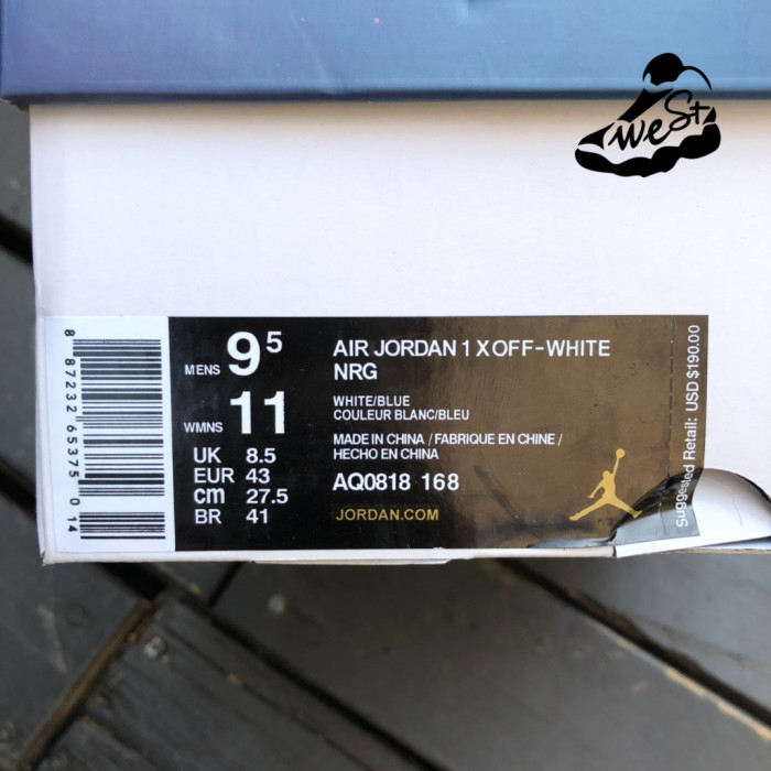 Off-White x Air Jordan 1 OW