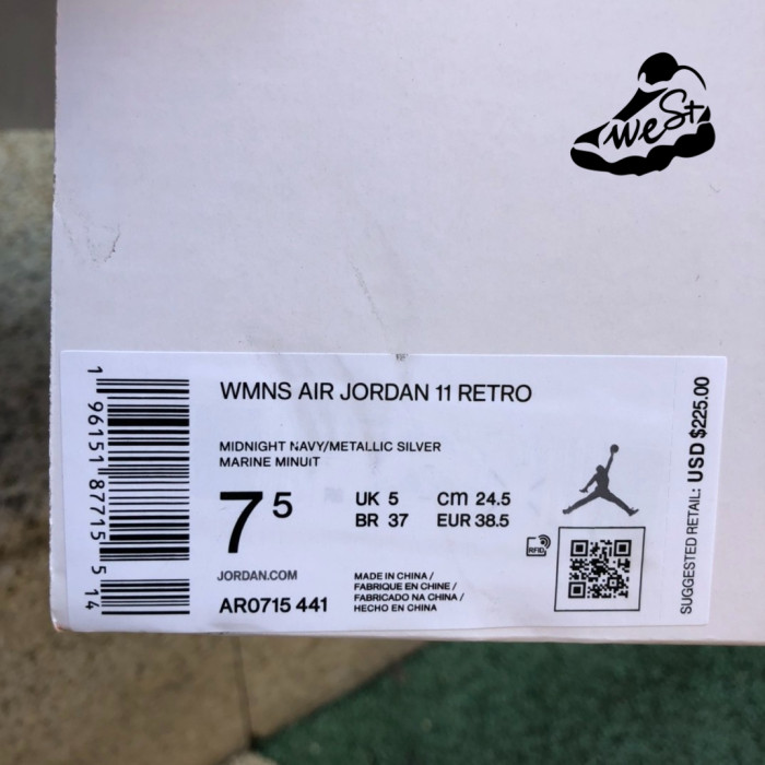 Jordan 11 Retro Midnight Navy