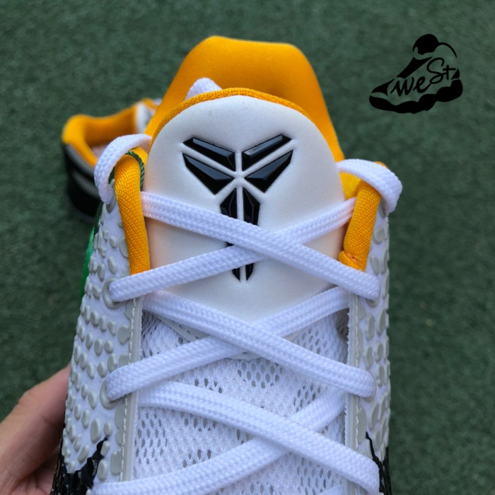 Kobe 6 Protro Playoff Pack White Del Sol