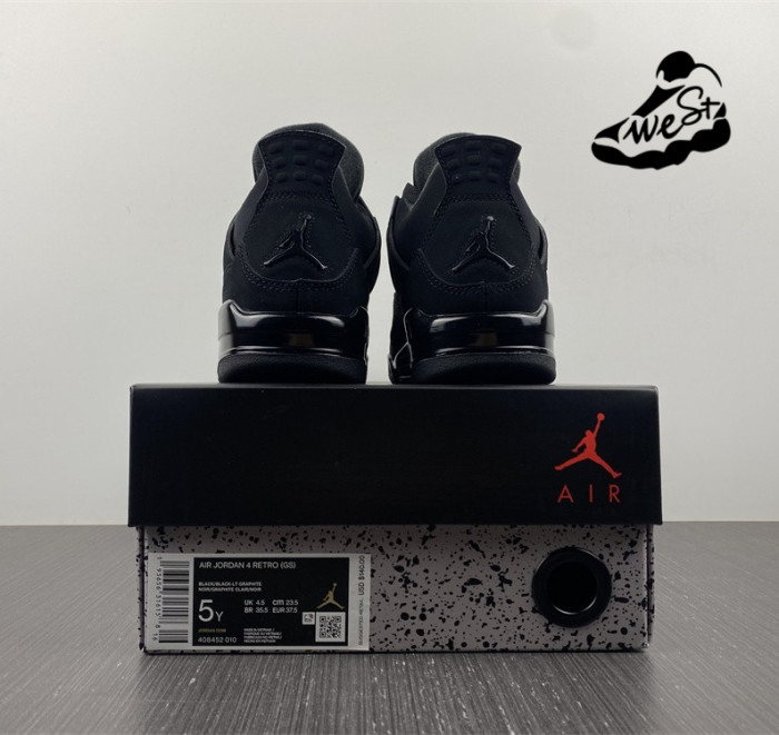 Jordan 4 Retro Black Cat (GS)