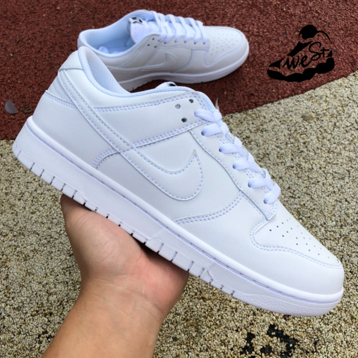 Nike Dunk Low Triple White (2021)