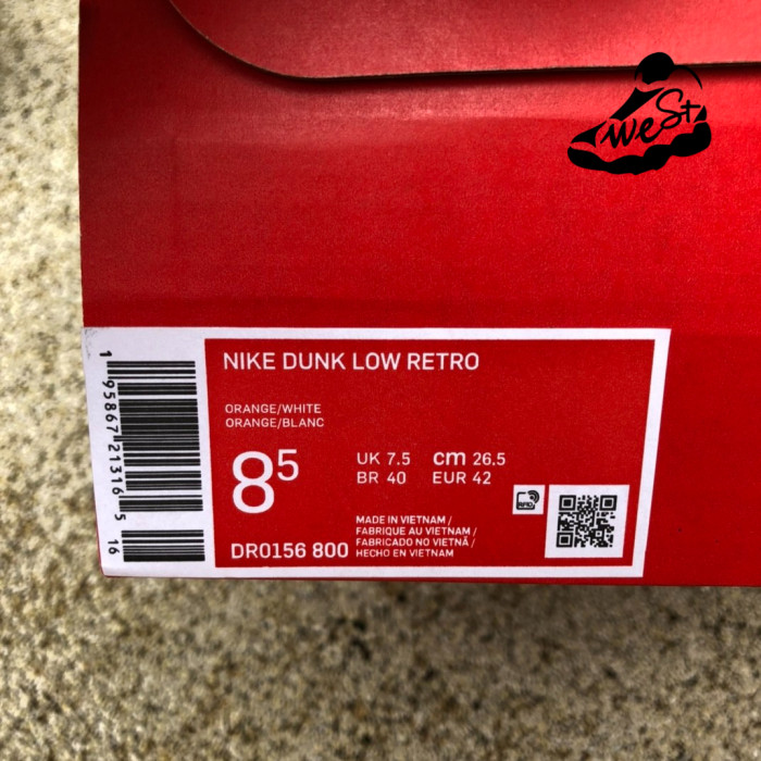 Nike Dunk Low AS Safari Swoosh Kumquat