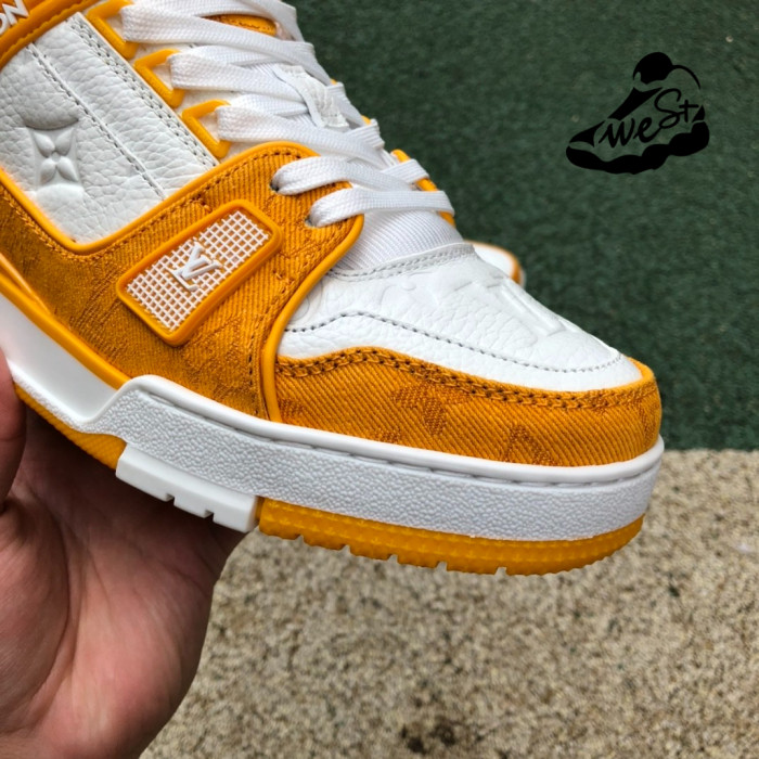 Louis Vuitton Trainer yellow white