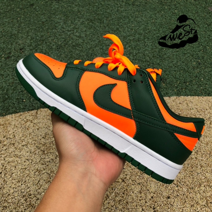 Nike Dunk Low Miami Hurricanes