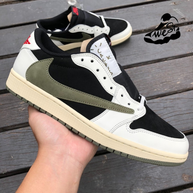 Travis Scott x Air Jordan 1 Low 4.0 OG WMNS “Olive”