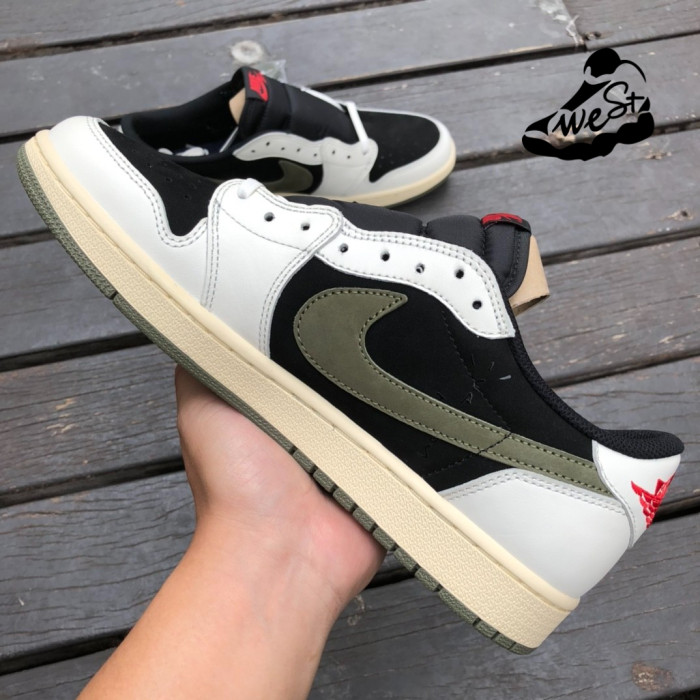 Travis Scott x Air Jordan 1 Low 4.0 OG WMNS “Olive”