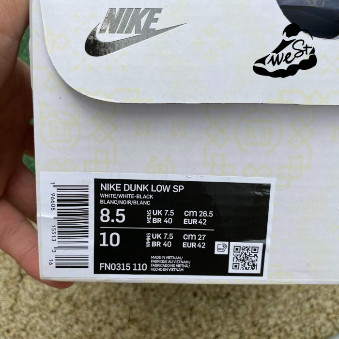 CLOT x fragment x Nike Dunk Low