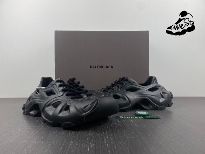 BALENCIAGA Mold Closed Rubber Sandals