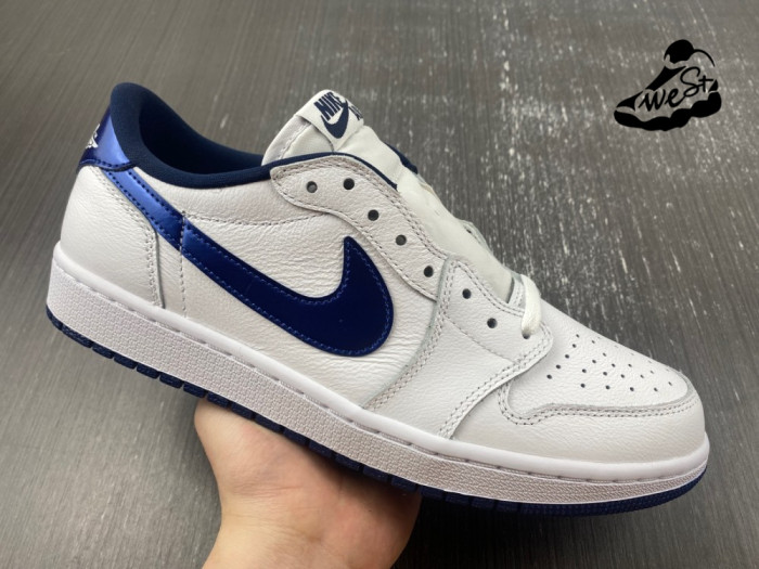Jordan 1 Retro Low Metallic Blue