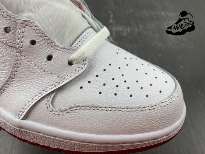 Jordan 1 Retro Low White Varsity Red