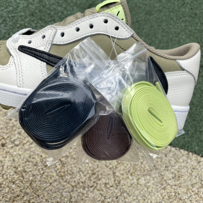 Jordan 1 Retro Low Golf Travis Scott Neutral Olive