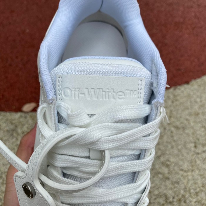 OFF-WHITE Out Of Office OOO Low Tops For Walking White Brown