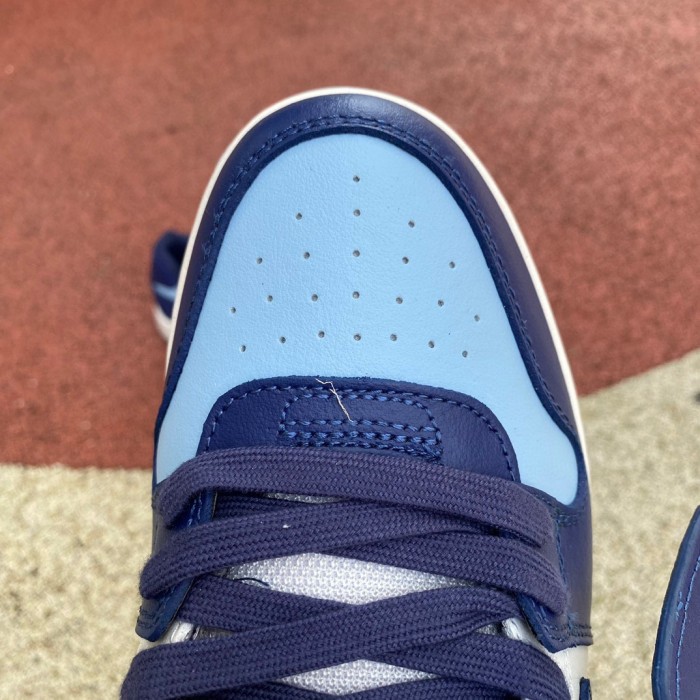 OFF-WHITE Out Of Office OOO Low Tops Dark Blue White