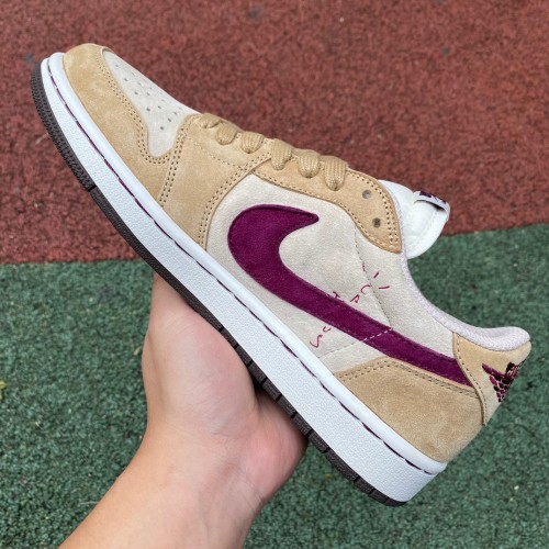 Travis Scott x Air Jordan 1 Retro Low Customize