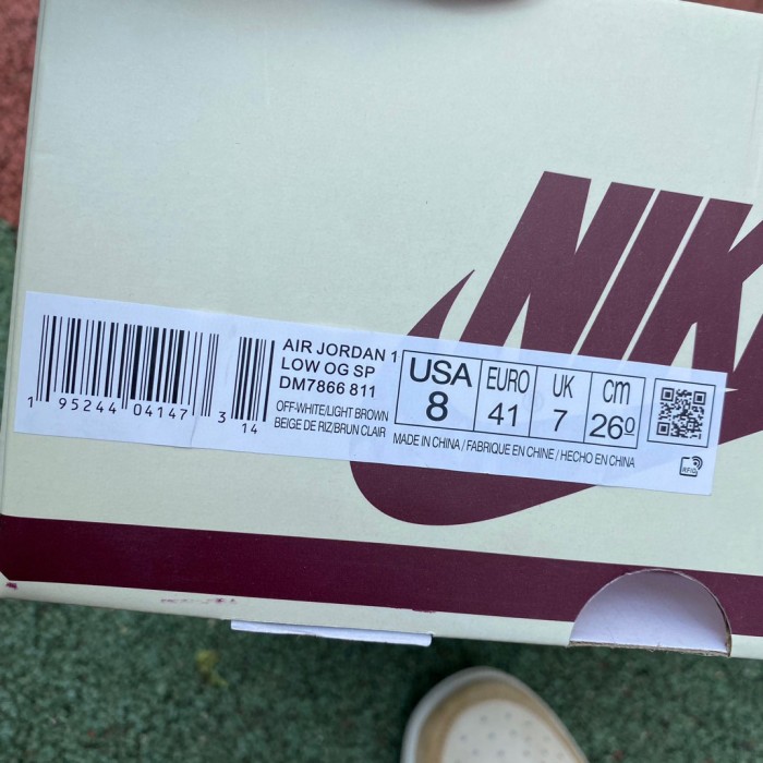 Travis Scott x Air Jordan 1 Retro Low Customize