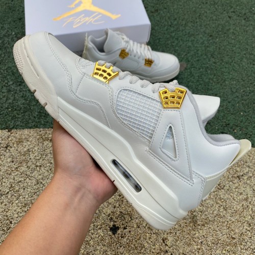 Air Jordan  4 Retro Metallic Gold