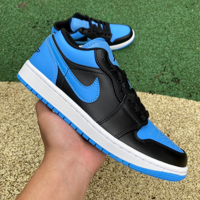 Air Jordan 1 Low Black University Blue