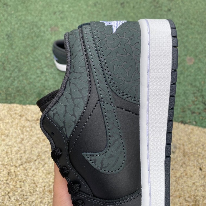 Air Jordan 1 Low SE Black Elephant