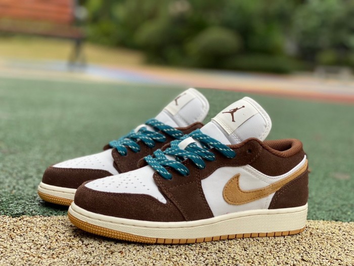 Air Jordan 1 Low SE Cacao Wow GS