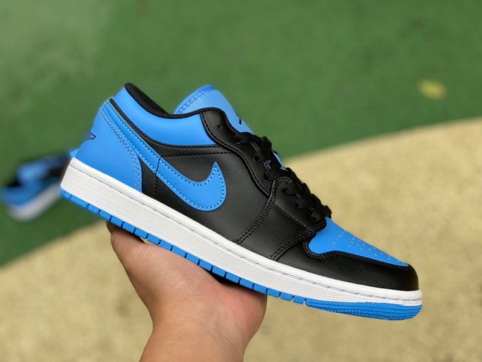 Air Jordan 1 Low Black University Blue