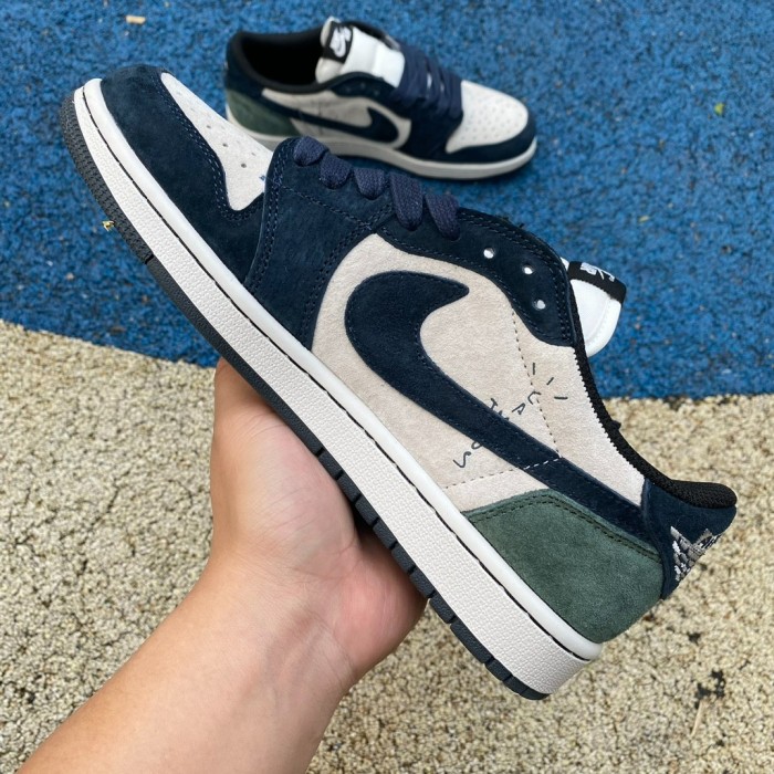 Tracis Scott x Air Jordan 1 Low Golf
