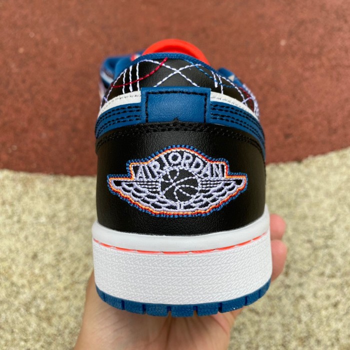 Air Jordan 1 Low SE 'Industrial Blue Sashiko'