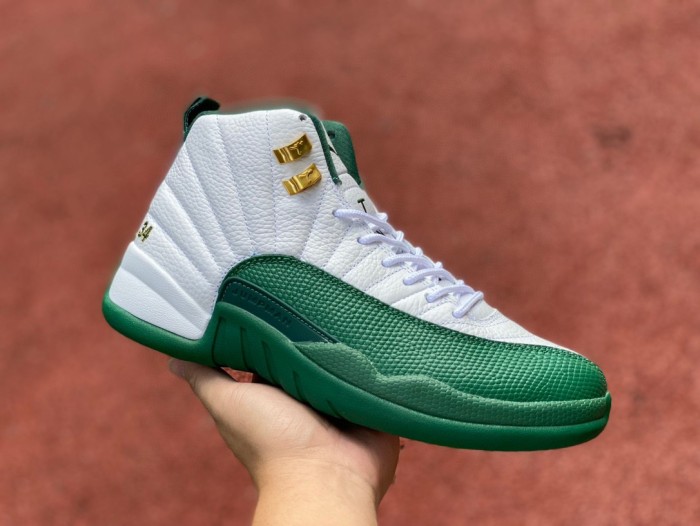 Air Jordan 12 Retro White Green