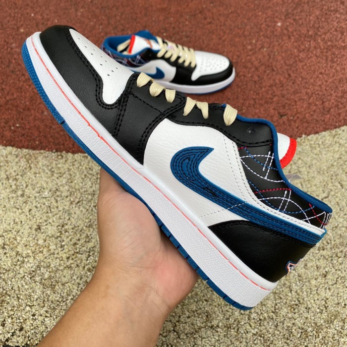 Air Jordan 1 Low SE 'Industrial Blue Sashiko'