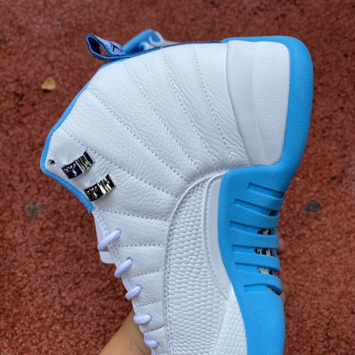 Air Jordan 12 Retro White University Blue