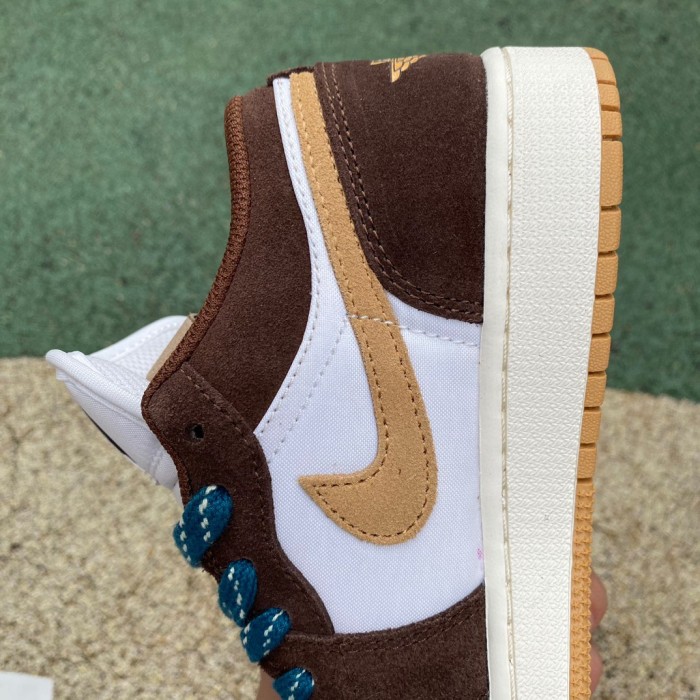 Air Jordan 1 Low SE Cacao Wow GS