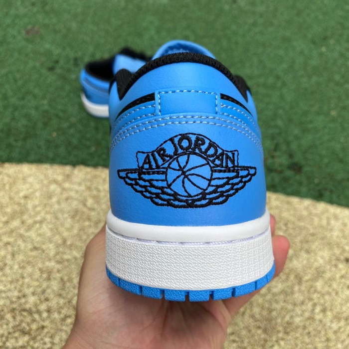 Air Jordan 1 Low Black University Blue