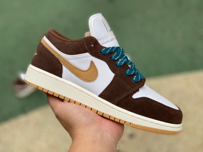 Air Jordan 1 Low SE Cacao Wow GS