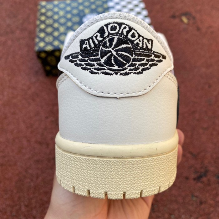 Air Jordan 1 Low x LV Grey Black Off White