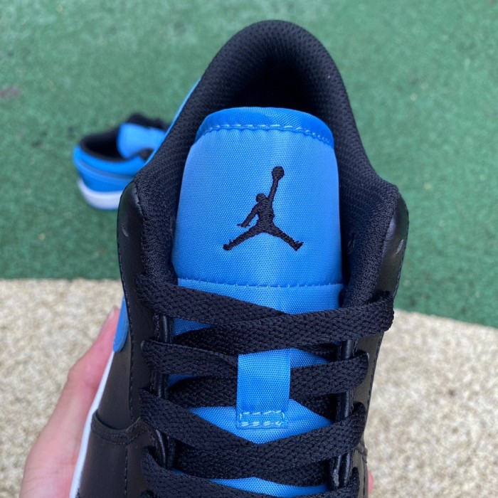Air Jordan 1 Low Black University Blue