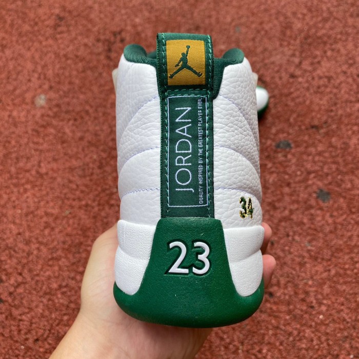 Air Jordan 12 Retro White Green