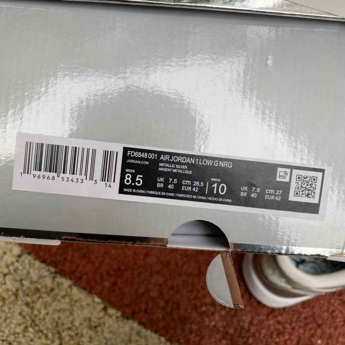 Air Jordan 1 Retro Low Golf Gift Giving Pack