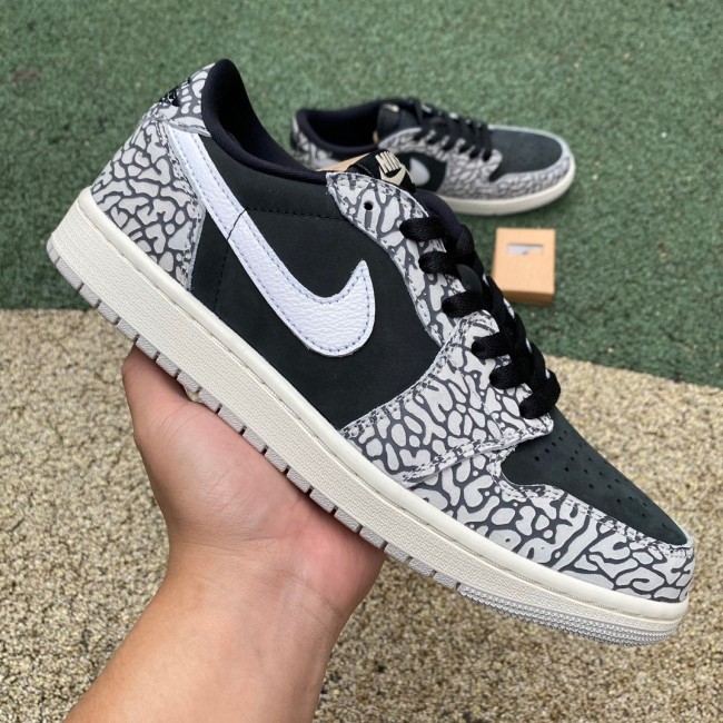 Air Jordan 1 Retro Low OG Black Cement