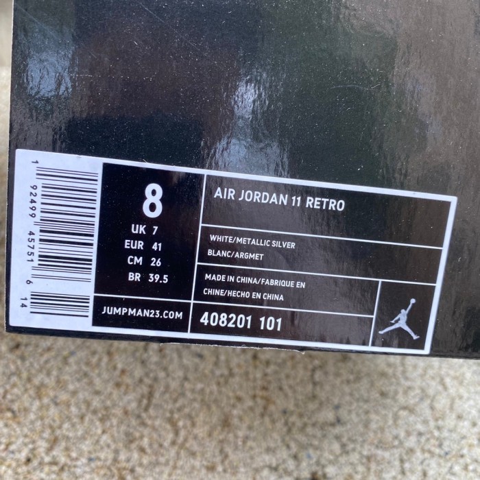 Air Jordan 11 Retro Silver Anniversary