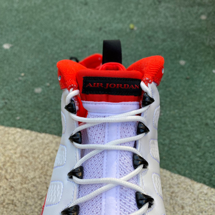 Air Jordan 9 Retro White Gym Red