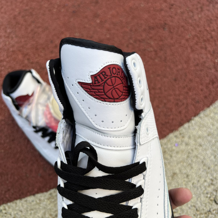 Air Jordan 2 Retro High SP Off-White White Red